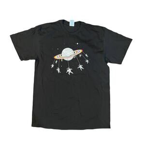 Black space T-shirt size L